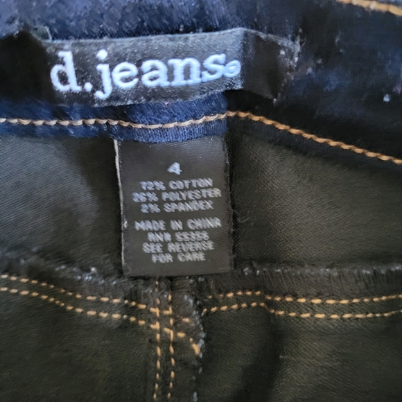 D. Jeans high rise ankle skinny size 4 - Picture 6 of 10
